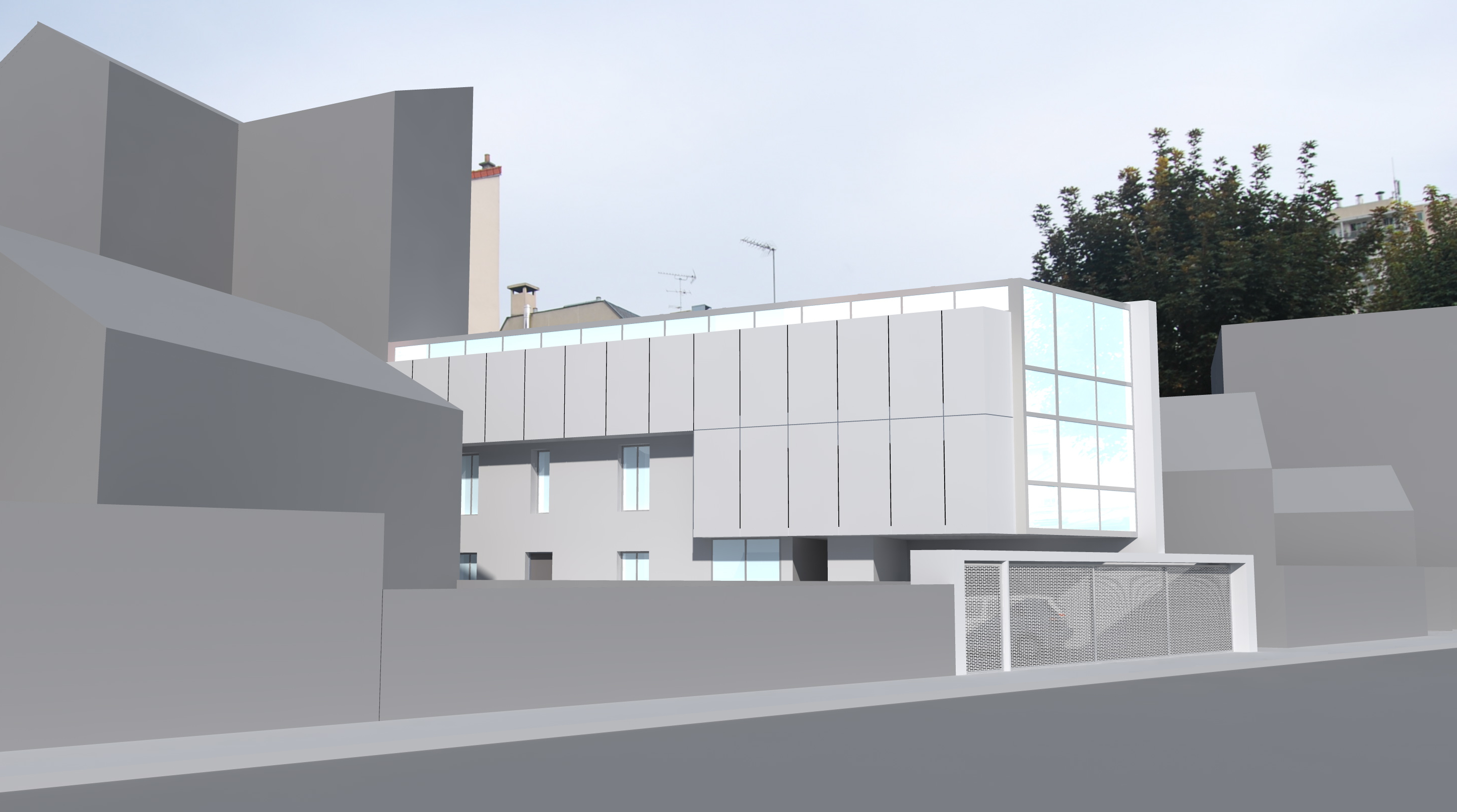 Extension Les Lilas Dragan Architecture Paris France 2014